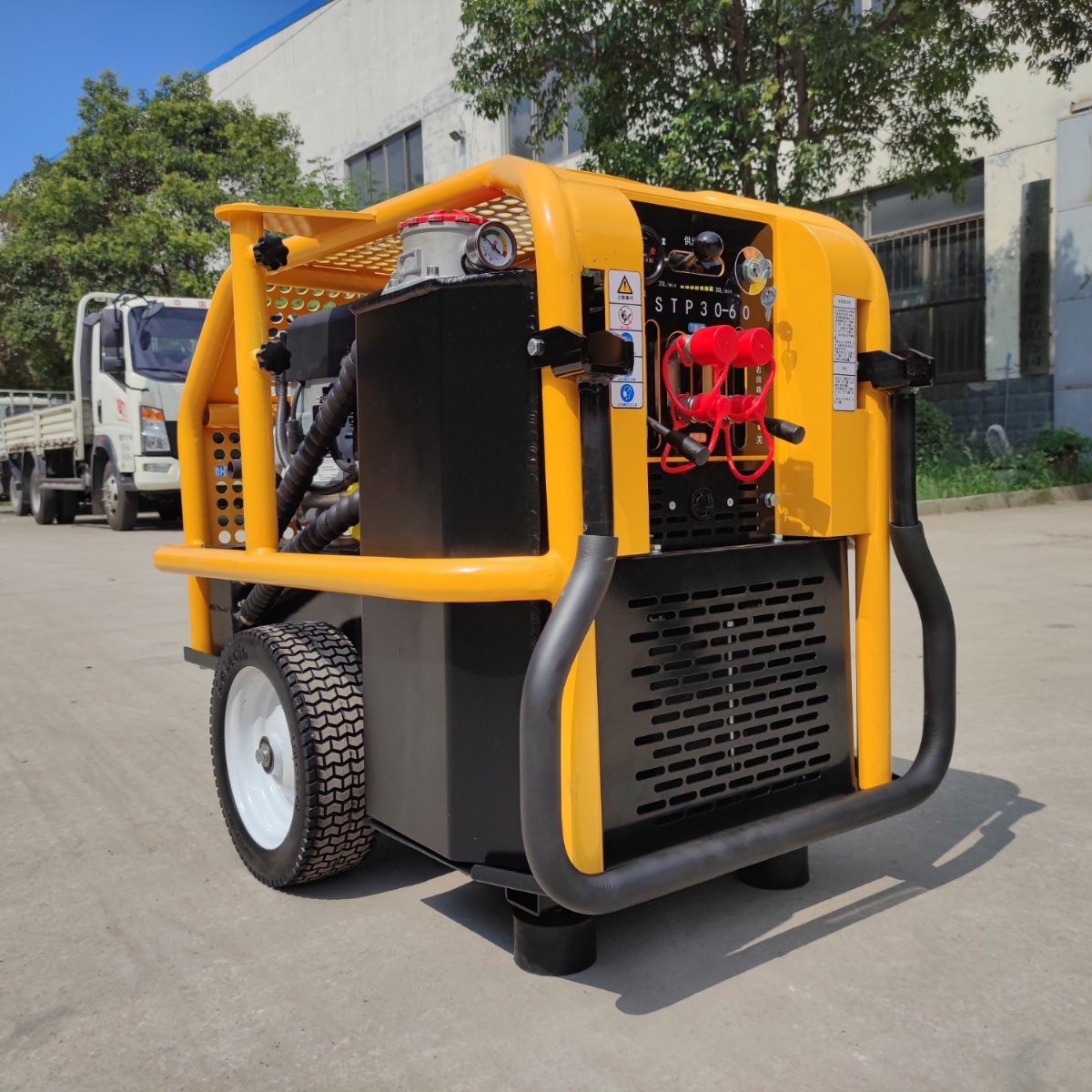 雙回路液壓動(dòng)力站操作前的檢查、準(zhǔn)備工作